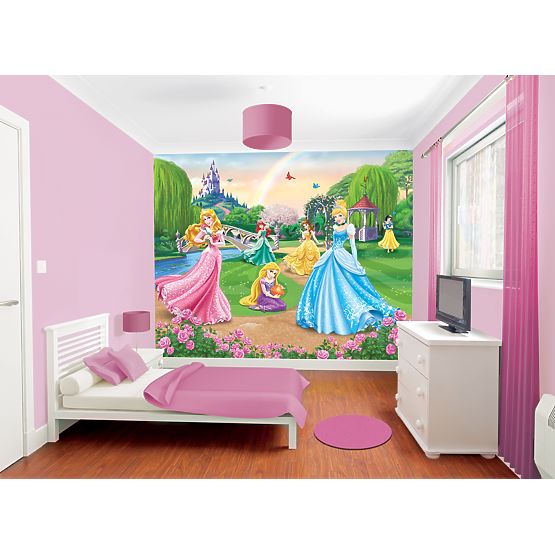 3D tapeta Disney Princezny