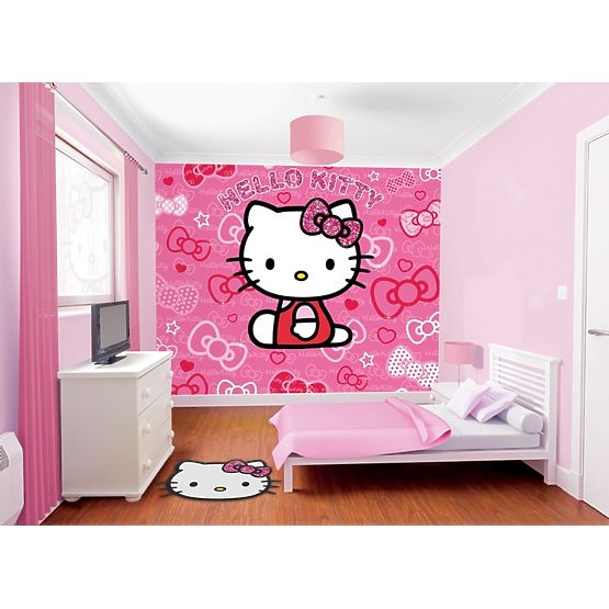 3D tapeta Hello Kitty