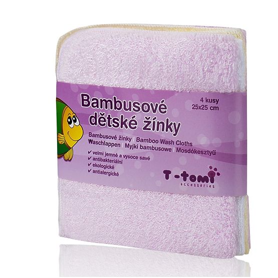 Dětská bambusová koupací žínka