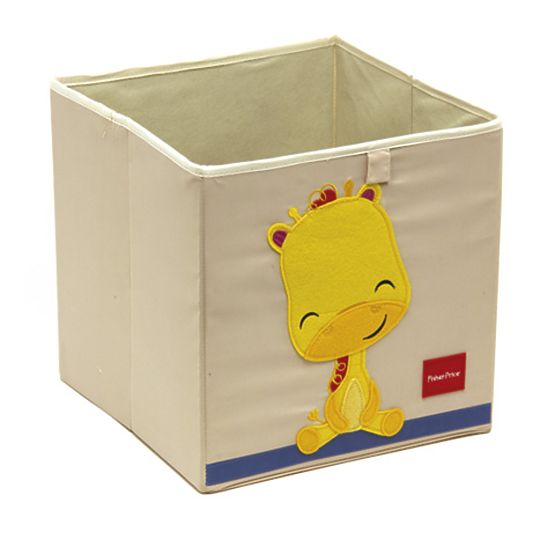 Dětský látkový úložný box Fisher Price - žirafa