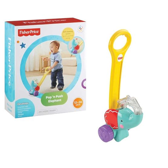 Fisher Price Jezdící slon s míčky