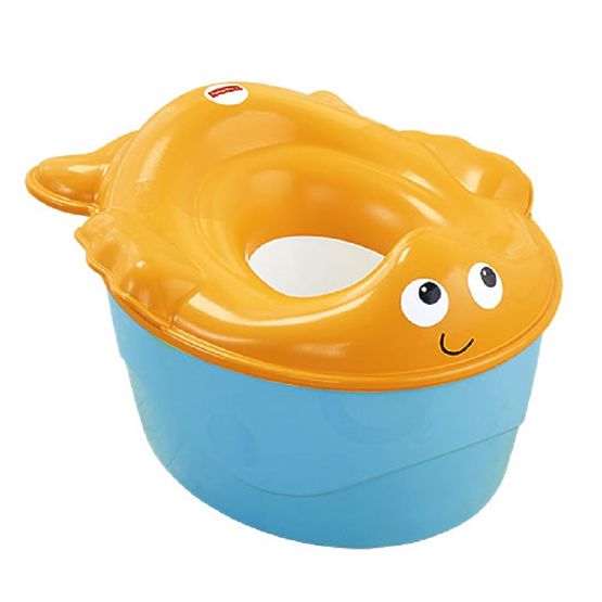 Fisher Price Nočník Oranžová žabka