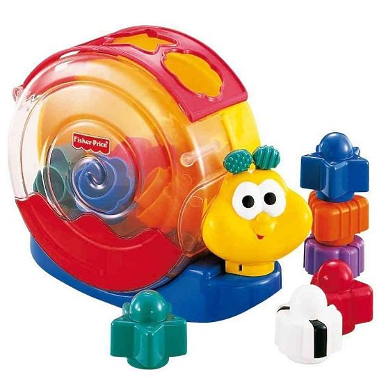 Fisher Price vkládačka šnek