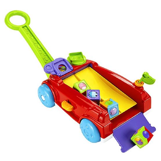 Fisher Price Vozík s kostkami