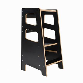 Bazar - Montessori učící věž Quadro Black, Ourbaby®