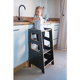 Bazar - Montessori učící věž Quadro Black, Ourbaby®