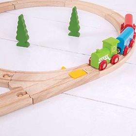 Bigjigs Rail Přehazovací výhybka 2 ks, Bigjigs Rail