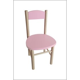 Dětská židlička Polly - světle růžová
