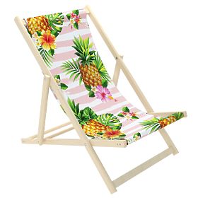 Dětské plážové lehátko Ananas, Chill Outdoor